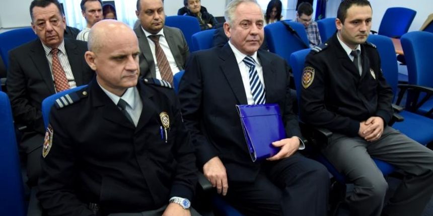 Zupanijski sud, nastavak sudjenja Ivi Sanaderu u aferi Planinska. Photo: Marko Lukunic/PIXSELL