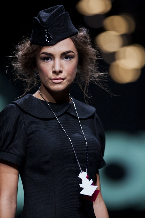 Zagreb, 201012.
U shopping centru Westgate od 18.-20.10. odrzava se modna revija Cro A Porter.
Na fotografiji: revija, Lokomotiva by Lana i Luka.
Foto: Neja Markicevic / CROPIX