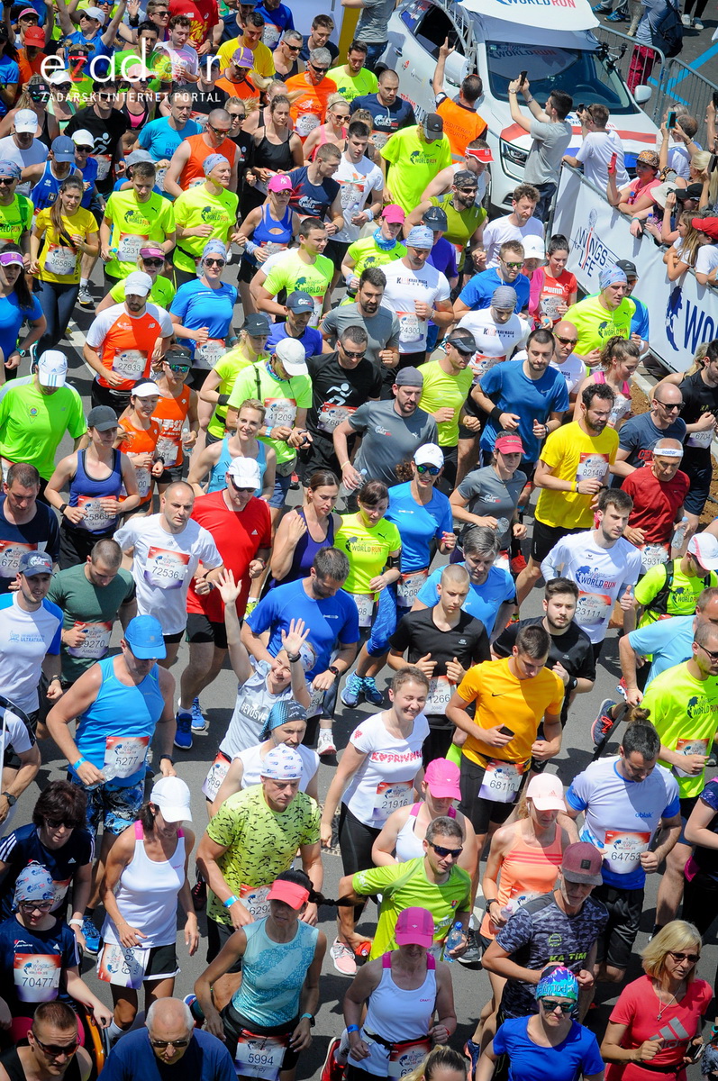 Start utrke Wings for Life World Run Zadar 2018.