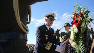 Kolonom sjećanja i polaganjem vijenaca obilježena 23. obljetnica stradanja Škabrnje, Foto: Filip Brala/PIXSELL Kolonom sjećanja i polaganjem vijenaca obilježena 23. obljetnica stradanja Škabrnje, Foto: Filip Brala/PIXSELL