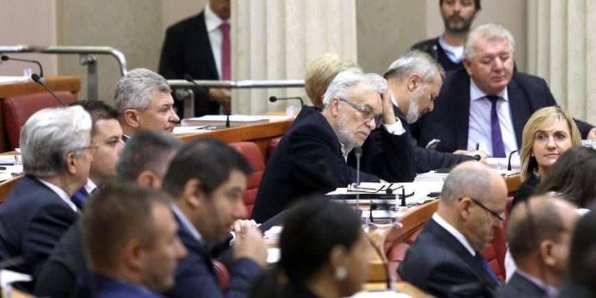 Sjednica Sabora, Bozo Petrov, Arsen Bauk, Sinisa Hajdas Doncic, Patrik Macek/PIXSELL