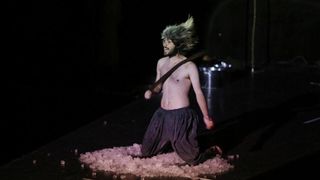 U sklopu Medjunarodnog festivala suvremenog kazalista Zadar snova, u kazalistu lutaka odrzana je predstava Grobnica za Borisa Davidovica. Photo: Filip Brala/PIXSELL