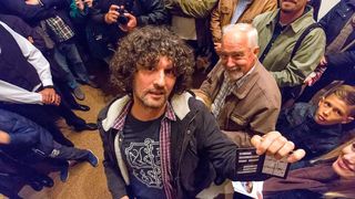 Galerija Kapetanova kula: Svečano otvorenje izložbe “Rastočeno vrime” Stipe Suraća. Foto: Mladen Radolović Mrlja Galerija Kapetanova kula: Svečano otvorenje izložbe “Rastočeno vrime” Stipe Suraća. Foto: Mladen Radolović Mrlja