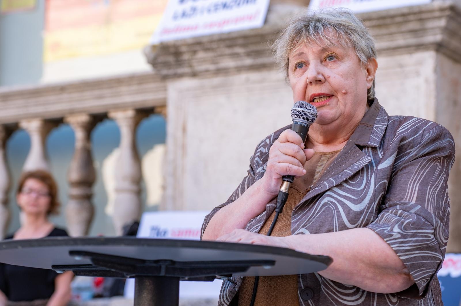 Na Narodnom trgu održan prosvjed “Krik za slobodu” protiv epidemioloških mjera