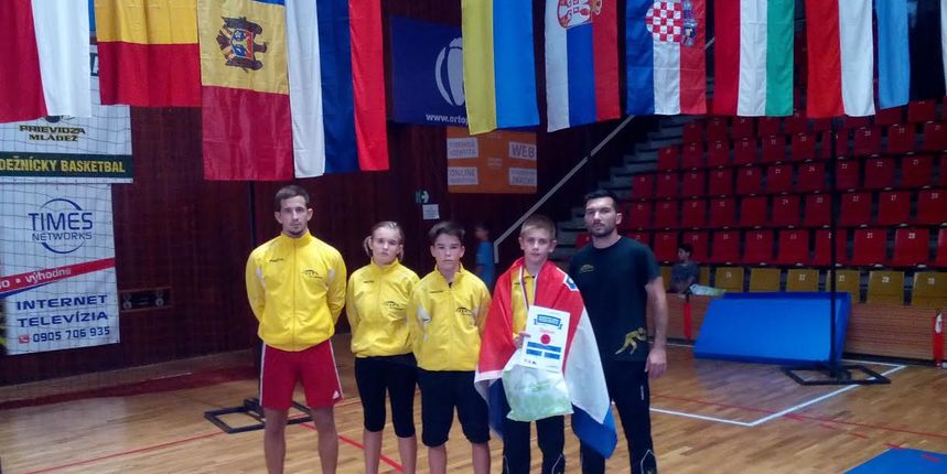 Hrvači HK Zadar na turniru u slovačkoj Prievidzi