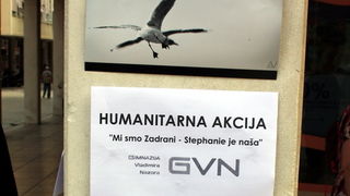 Narodni trg: Humanitarna akcija “Karta života” za malenu Stephanie, foto: Mladen Malik Narodni trg: Humanitarna akcija “Karta života” za malenu Stephanie, foto: Mladen Malik