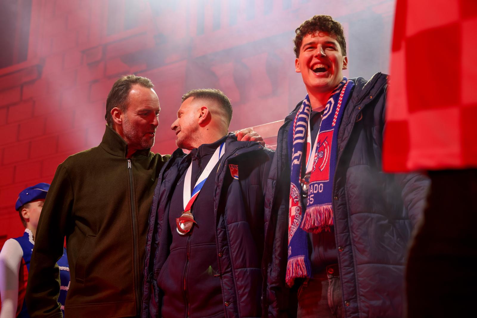 Doček rukometaša u Zadru