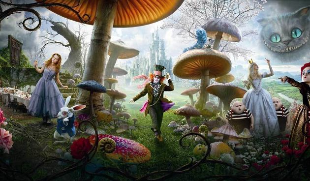 Alisa u zemlji čudesa, Tim Burton, foto: americanaejournal.hu