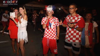 Bibinje: Navijanje za Vatrene i fešta nakon pobjede nad Engleskom