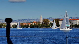 Zadarska Koka 2016. gledana s mora. Foto: Leonard Kvarantan Zadarska Koka 2016. gledana s mora. Foto: Leonard Kvarantan