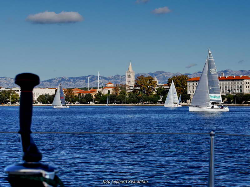 Zadarska Koka 2016. gledana s mora. Foto: Leonard Kvarantan Zadarska Koka 2016. gledana s mora. Foto: Leonard Kvarantan