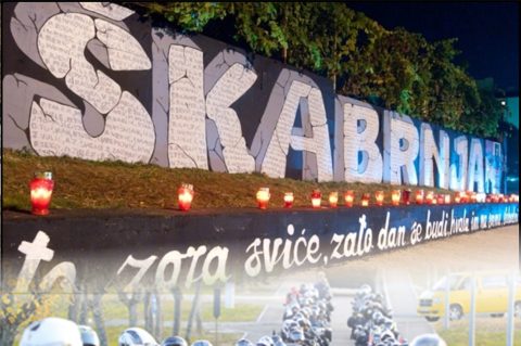 Bajkeri ponovno u mimohodu pijeteta: okupljanje na Branimirovoj obali i polazak prema Škabrnji