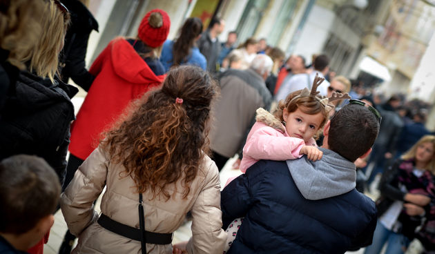 Đir po gradu 24. prosinca 2014., foto: Marin Pitton