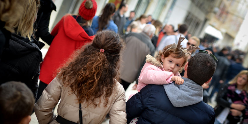 Đir po gradu 24. prosinca 2014., foto: Marin Pitton