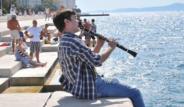 Ivan Andrijević uz pratnju Blanke Aždajić Medić nastavlja se Zadar classic open air, foto: tzzd