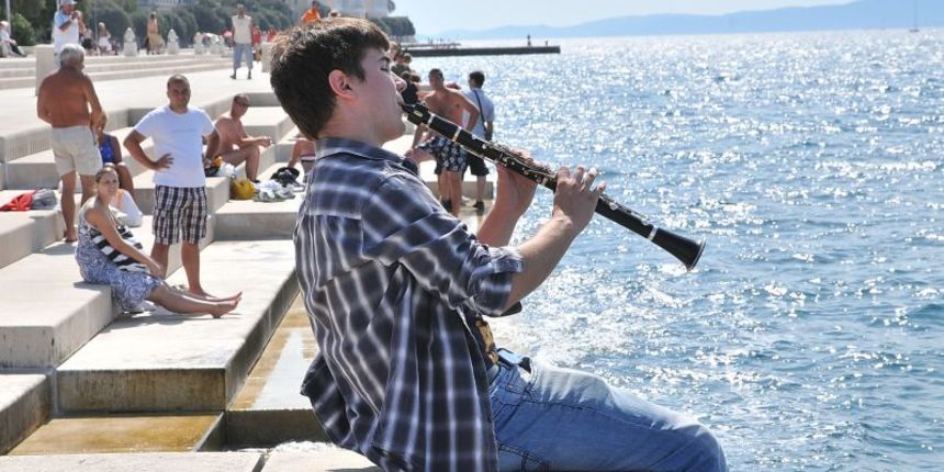 Ivan Andrijević uz pratnju Blanke Aždajić Medić nastavlja se Zadar classic open air, foto: tzzd