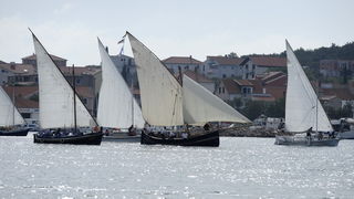 Otok Murter, 300912.
Latinsko idro, najveca regata tradicionalnih gajeta, leuta i kaica odrzana je danas u Murteru. Na regati je startalo oko 100 brodova.
Foto: Niksa Stipanicev / CROPIX Otok Murter, 300912.
Latinsko idro, najveca regata tradicionalnih gajeta, leuta i kaica odrzana je danas u Murteru. Na regati je startalo oko 100 brodova.
Foto: Niksa Stipanicev / CROPIX