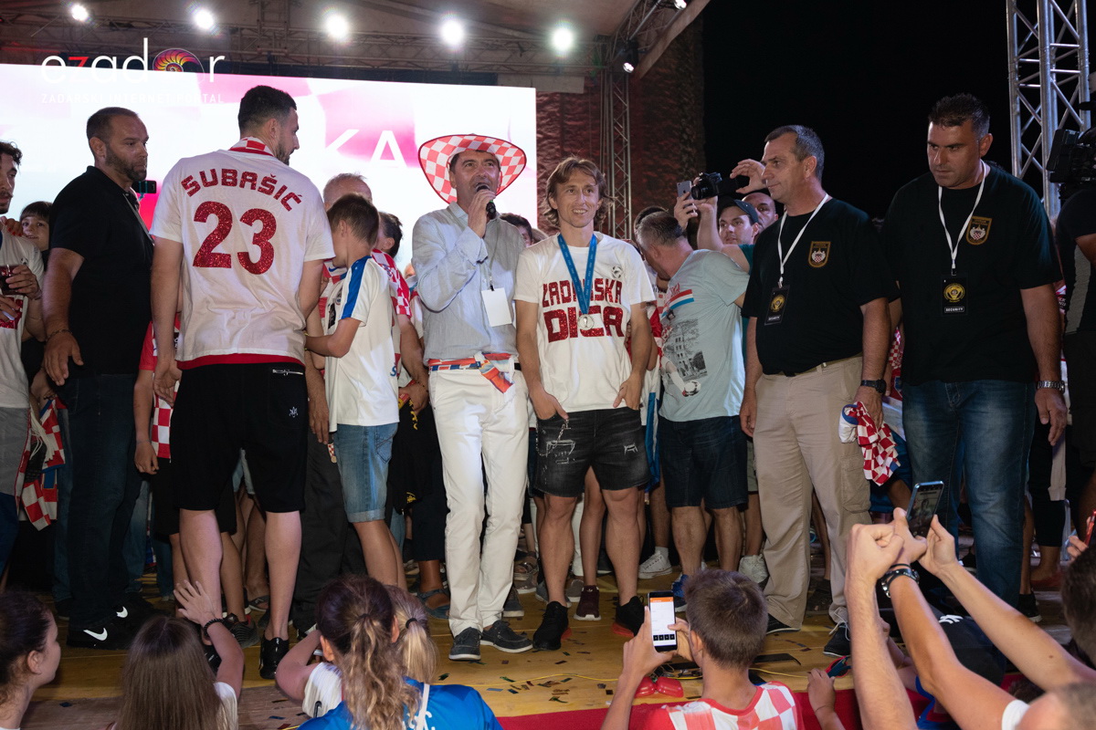 Veličanstven doček četvorice zadarskih Vatrenih