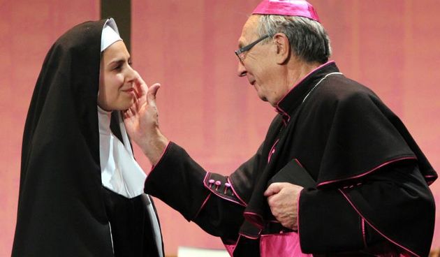 09.04.2013., Sibenik – U Sibenskom HNK-u odrzana je prva od 4 generalne probe uoci premijernog izvodjenja predstave Ranka Marinkovica, Glorija. Redatelj Zoran Muzic okupio je respektabilnu ekipu glumaca, Jakov Bilic, Franka Klaric, Sinisa Popovic, Josko