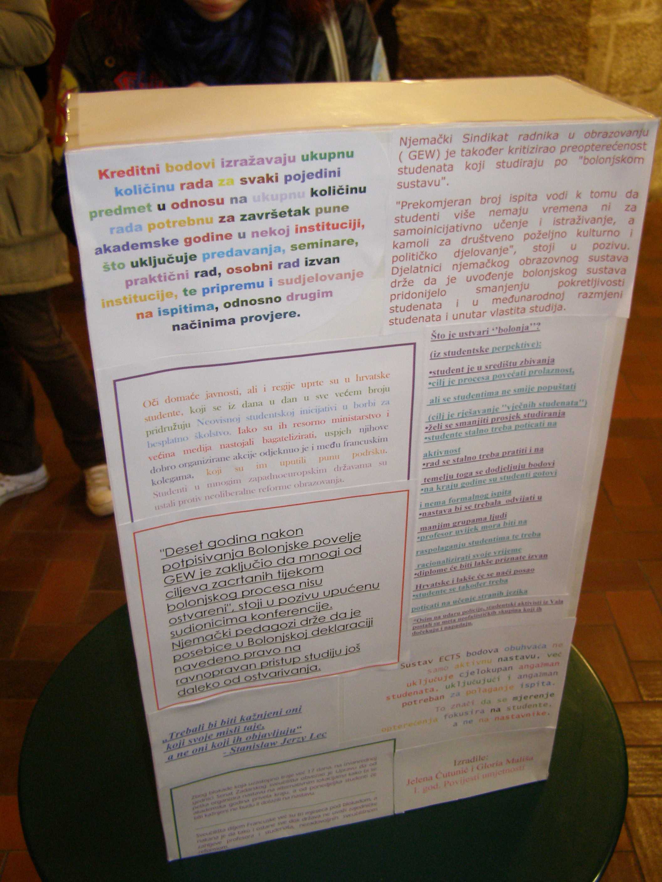 Izložba dadaizam u Studentskom klubu Izložba dadaizam u Studentskom klubu