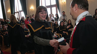 Promocija diplomiranih studenata, 7. ožujka 2009. (foto: Marin Gospić)