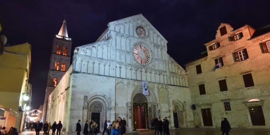 Svečana misa polnoćka u katedrali svete Stošije. Foto: Dino Stanin/PIXSELL