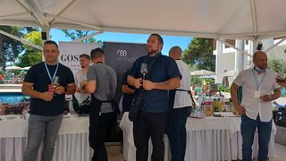 Wine EnoGASTRO Vip Event na terasi hotela Kolovare