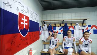 Zadar: Hrvatske i slovačke odbojkašice uoči utakmice Europskog prvenstva Zadar: Hrvatske i slovačke odbojkašice uoči utakmice Europskog prvenstva