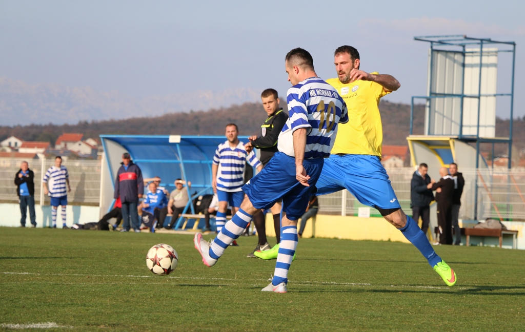 Derbi nogometne Lige veterana: Škabrnja – Mornar Vir