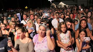 Prvi koncert popularnog slavonskog benda Vigor na otoku Viru