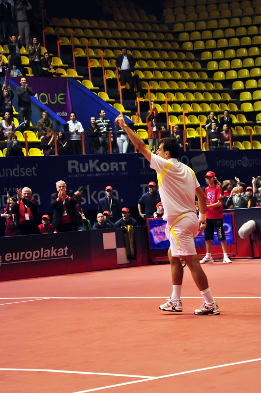 Finale ATP Zagreb: Dodig – Berrer, Foto: Andro Marcev Finale ATP Zagreb: Dodig – Berrer, Foto: Andro Marcev