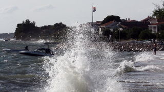 Tramontana u Diklu 18. srpnja 2009, Foto: Mladen Malik