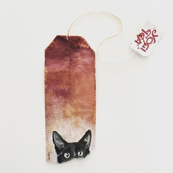 Iskorištene vrećice od čaja pretvara u prava umjetnička djela