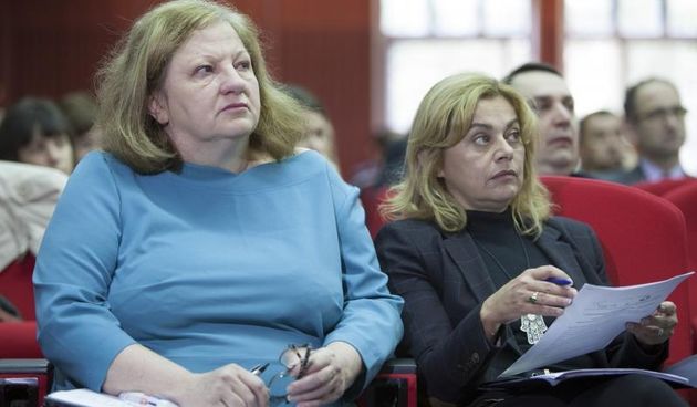 22.10.2014., Opatija – Predstavnici nacionalnih i lokalnih televizija, novina i radija okupili su se na redovitom godisnjem strucnom skupu kako bi analizirali stanje u medijima. 7. Dani elektronickih medija. Andrea Zlatar Violic. Photo: Nel Pavletic/PIXSE