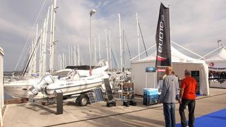 24.10.2013., Biograd – U Biogradu je jutros otvoren Biograd boat show. Na najvecem sajmu ovog tipa u Hrvatskoj preko 250 izlagaca sudjeluje s raznim novitetima iz podrucja nautike. Photo: Dino Stanin/PIXSELL