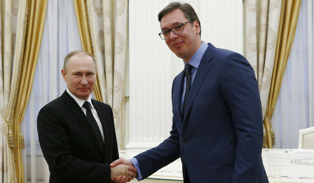 Vladimir Putin, Aleksandar Vučić