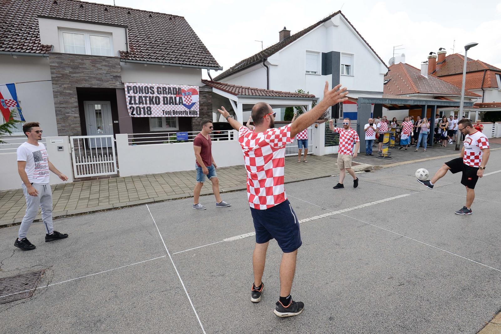 Doček Zlatka Dalića u Varaždinu