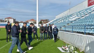 Na stadionu u Stanovima obilježena 10. obljetnica smrti Hrvoja Ćustića Na stadionu u Stanovima obilježena 10. obljetnica smrti Hrvoja Ćustića