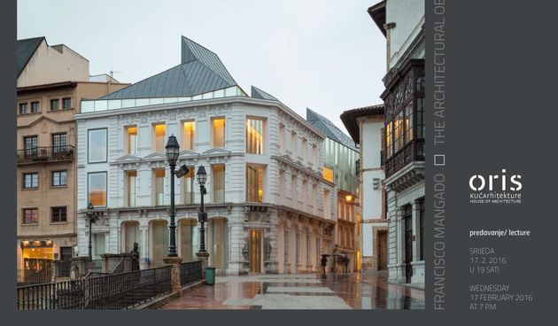 Predavanje slavnog španjolskog arhitekta Francisca Mangada u Oris Kući arhitekture