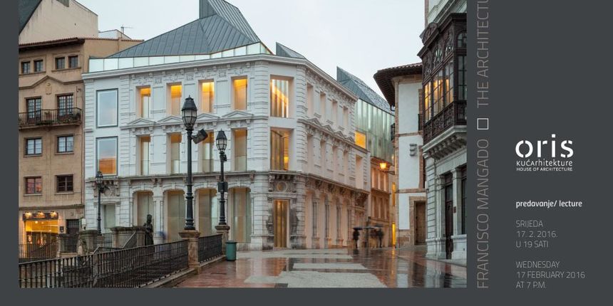 Predavanje slavnog španjolskog arhitekta Francisca Mangada u Oris Kući arhitekture