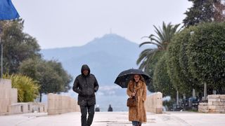 Prve snježne pahulje u Zadru