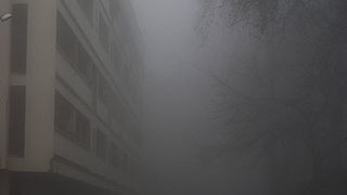 Zadar, magla svuda oko nas