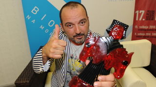 Biograd na moru, 150510
Cetvrta i posljednja vecer Porina u Biogradu na moru. 
Na slici: Toni Cetinski
Foto: Andrija Lucic / CROPIX