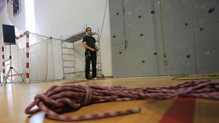 Bibinje: Natjecanje u sportskom penjanju na umjetnoj stijeni, foto: Leo Banić