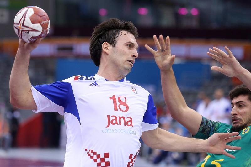 Katar – 24. svjetsko rukometno prvenstvo, osmina finala, Hrvatska – Brazil 26-25. Photo: Goran Stanzl/PIXSELL