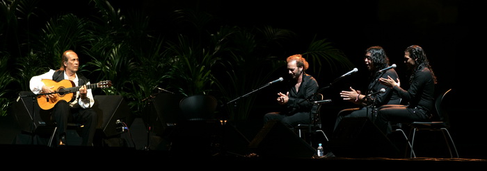 Pula, 230810.
Paco de Lucia i band nastupili su u Pulskoj areni u sklopu turneje 2010.
Foto: Srecko Niketic / CROPIX