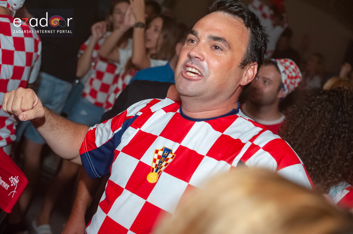 Zadar je gorio: Velika fešta nakon plasmana Vatrenih u finale Svjetskog prvenstva