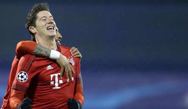 09.12.2015., stadion Maksimir, Zagreb – UEFA Liga prvaka, skupina F, 6. kolo, GNK Dinamo – Bayern Muenchen. Robert Lewandowski. Photo: Goran Stanzl/PIXSELL