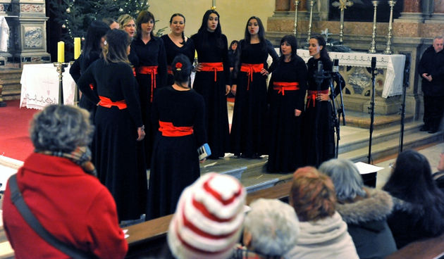 Tradicionalni božićni koncert klapa u crkvi sv. Frane, Foto: Samostan sv. Frane Zadar