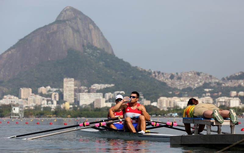 Olimpijske igre Rio 2016. Veslanje, polufinale dvojac na pariće, Valent i Martin Sinković. Photo: Igor Kralj/PIXSELL